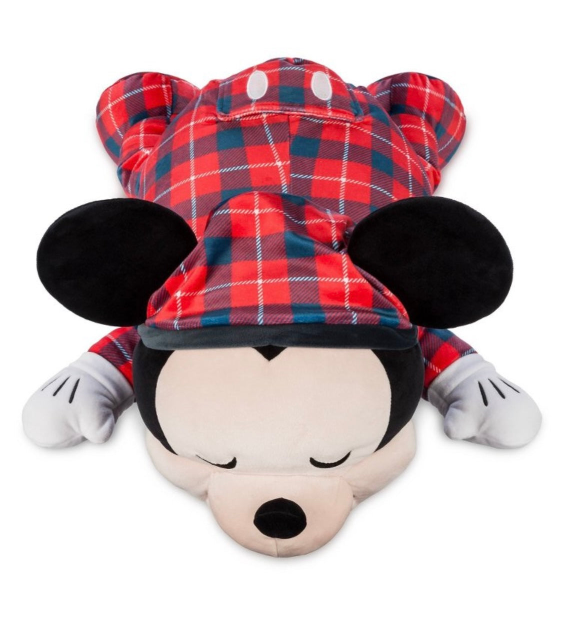 Disney Mickey Flannel Cuddleez Plush Holiday