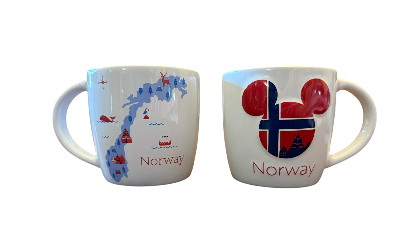 Disney Epcot Norway Mickey Mug
