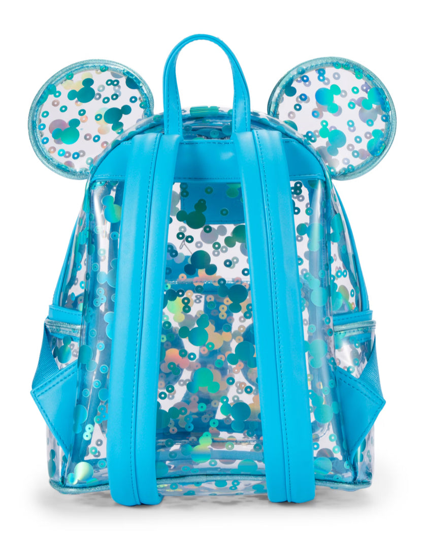 Disney Mickey Icon Clear Loungefly Backpack