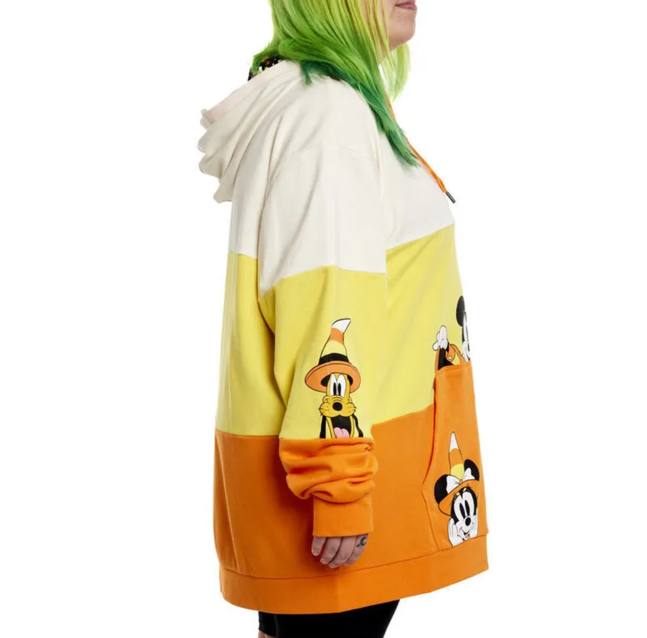 Disney Mickey & Minnie Candy Corn Loungefly Hoodie