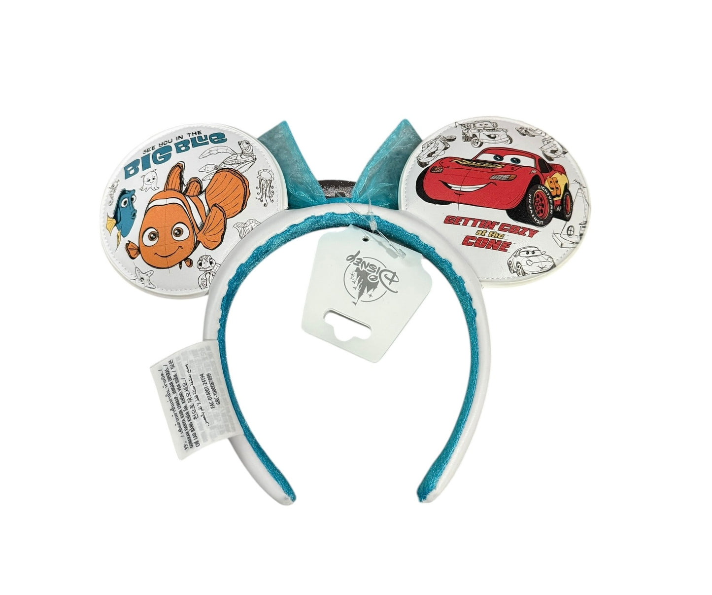 Disney Art of Animation Ear Headband-2025 Ariel, Nemo, Simba, Cars