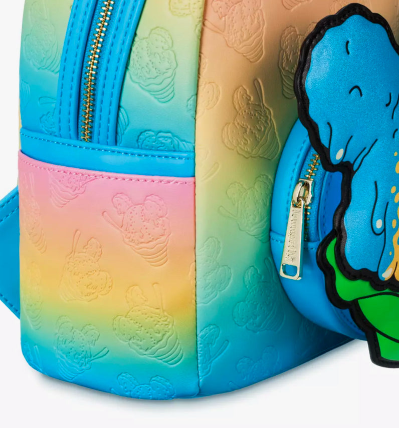 Disney Eats Mickey Shaved Ice Loungefly Backpack Snowcone