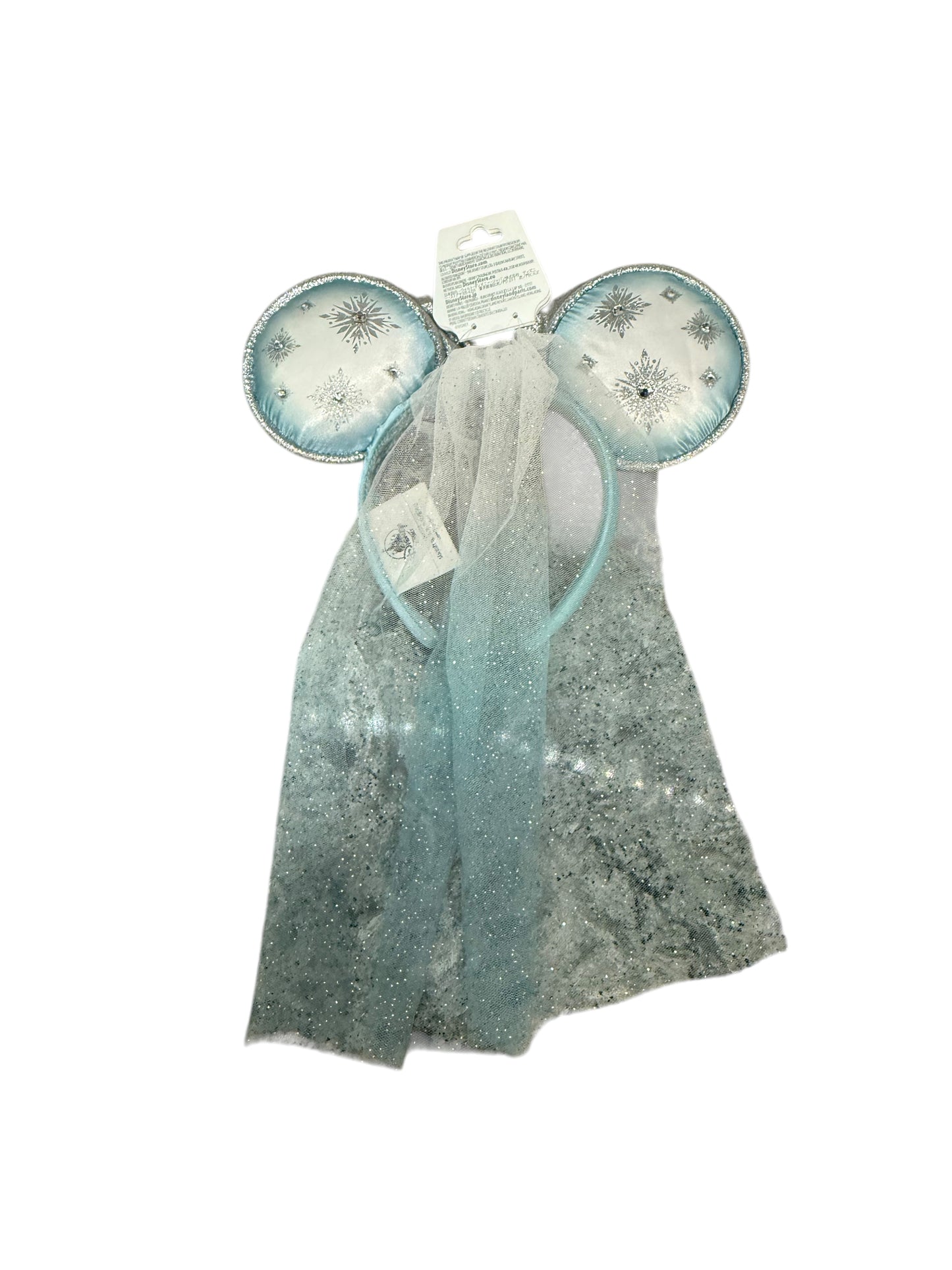 Disney Frozen Elsa Minnie Ears Headband with Veil