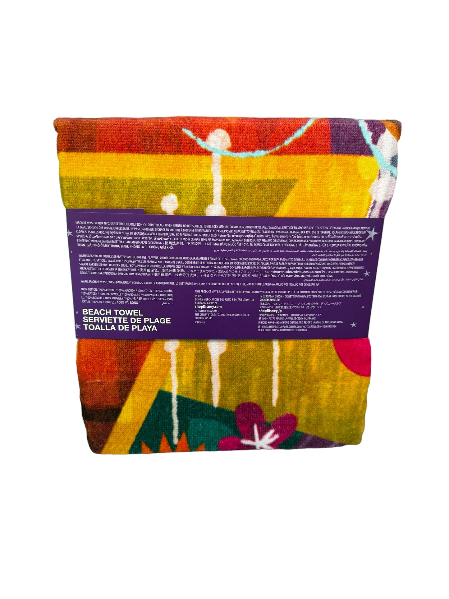 Disney Joey Chou Disney Parks Beach Towel