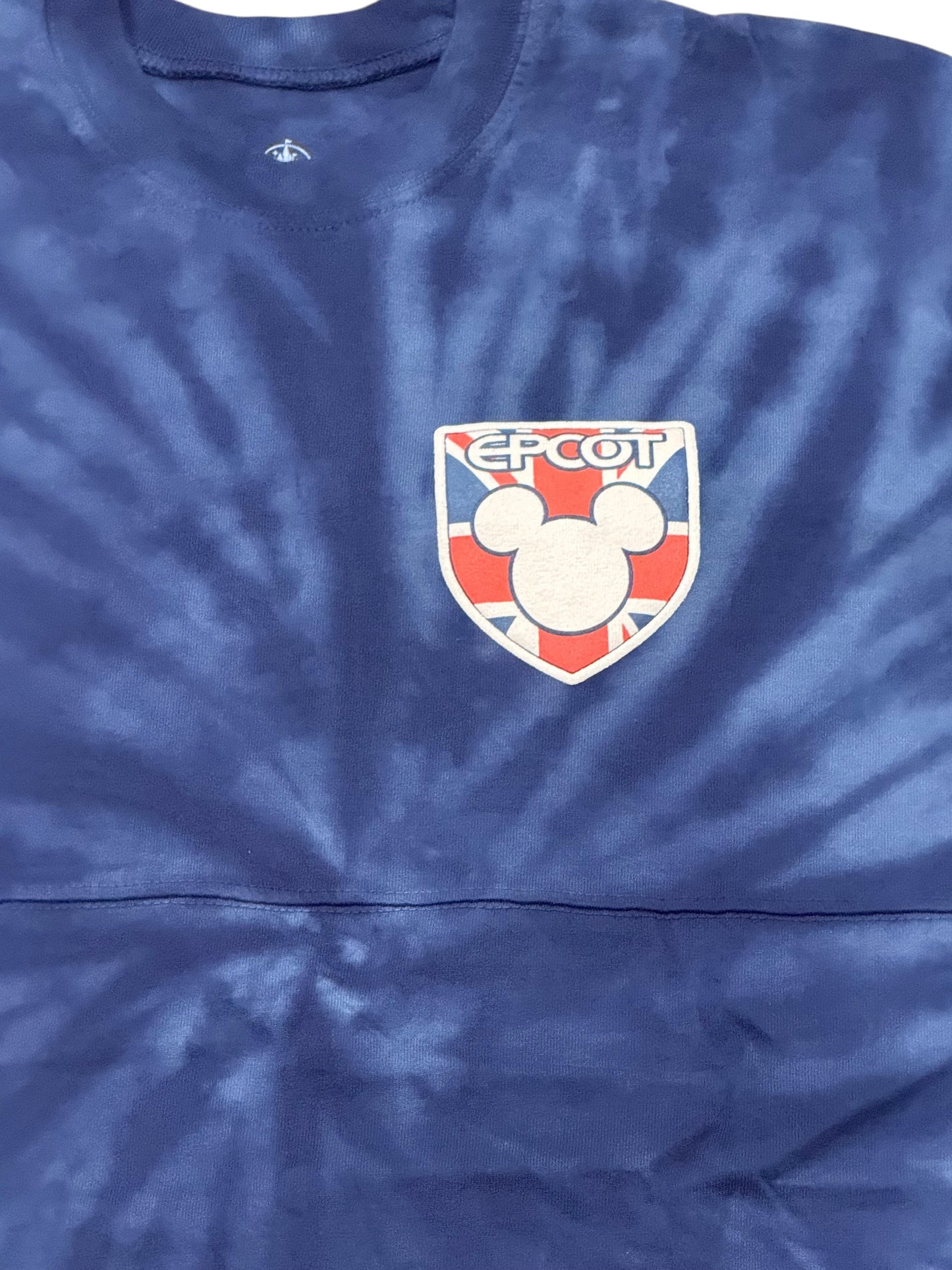 Disney Epcot United Kingdom Mickey Spirit Jersey-Tie Dye UK