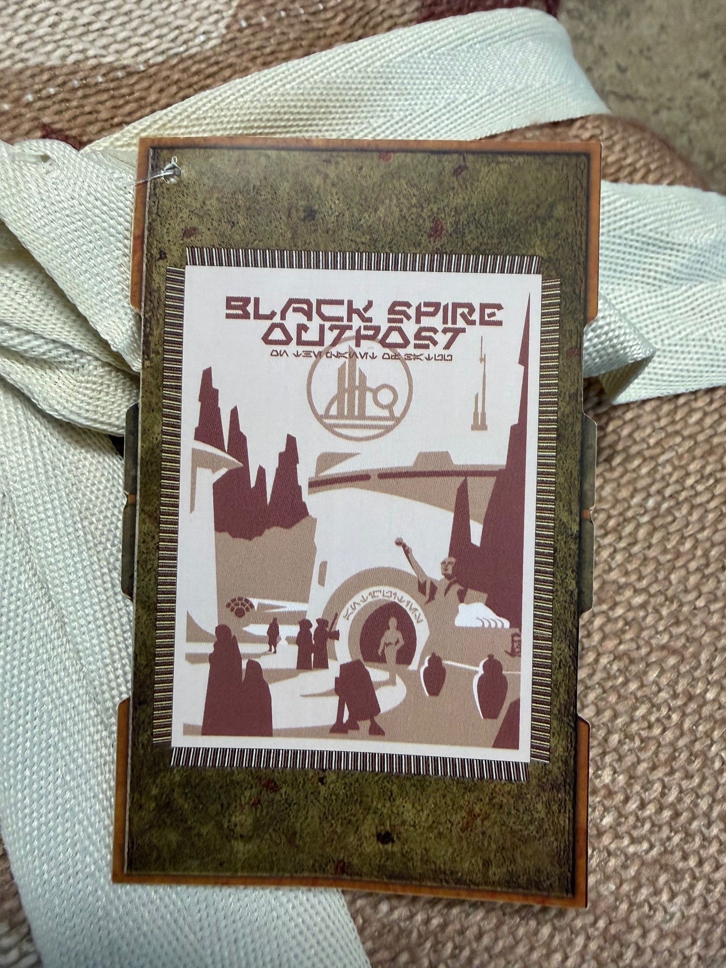 Disney Star Wars Black Spire Outpost Throw Blanket