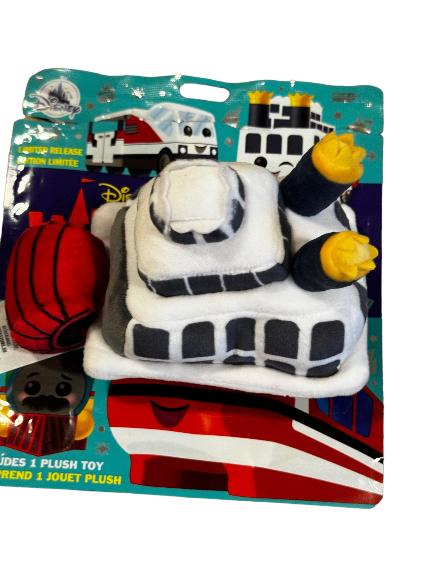 Disney Transportation Wishables Series Plush-Boat