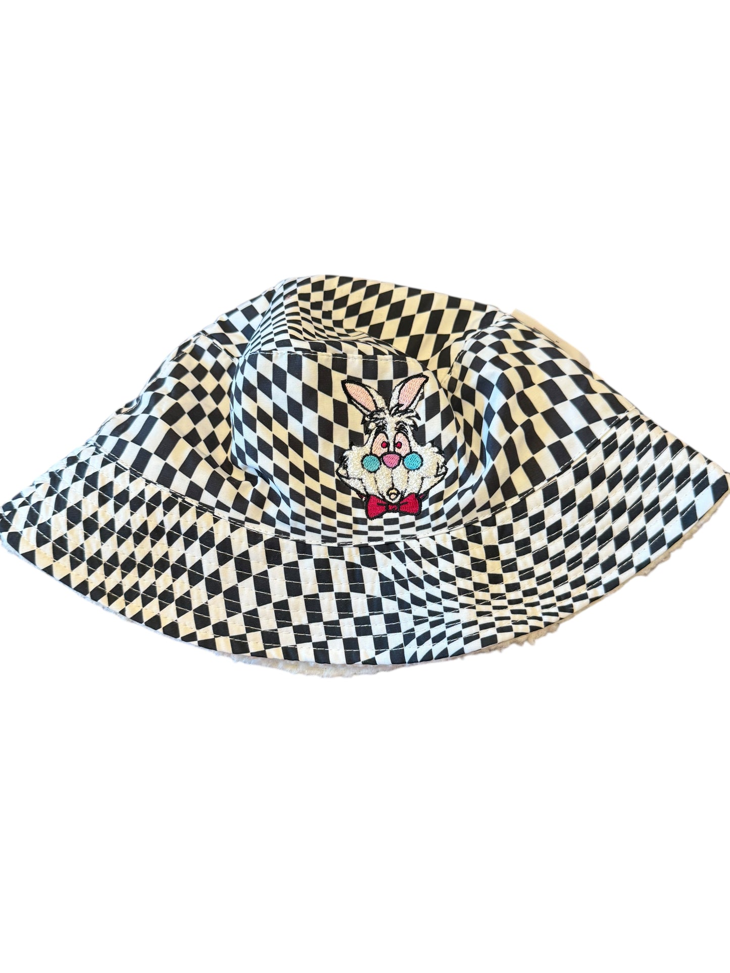 Disney Alice In Wonderland White Rabbit Bucket Hat