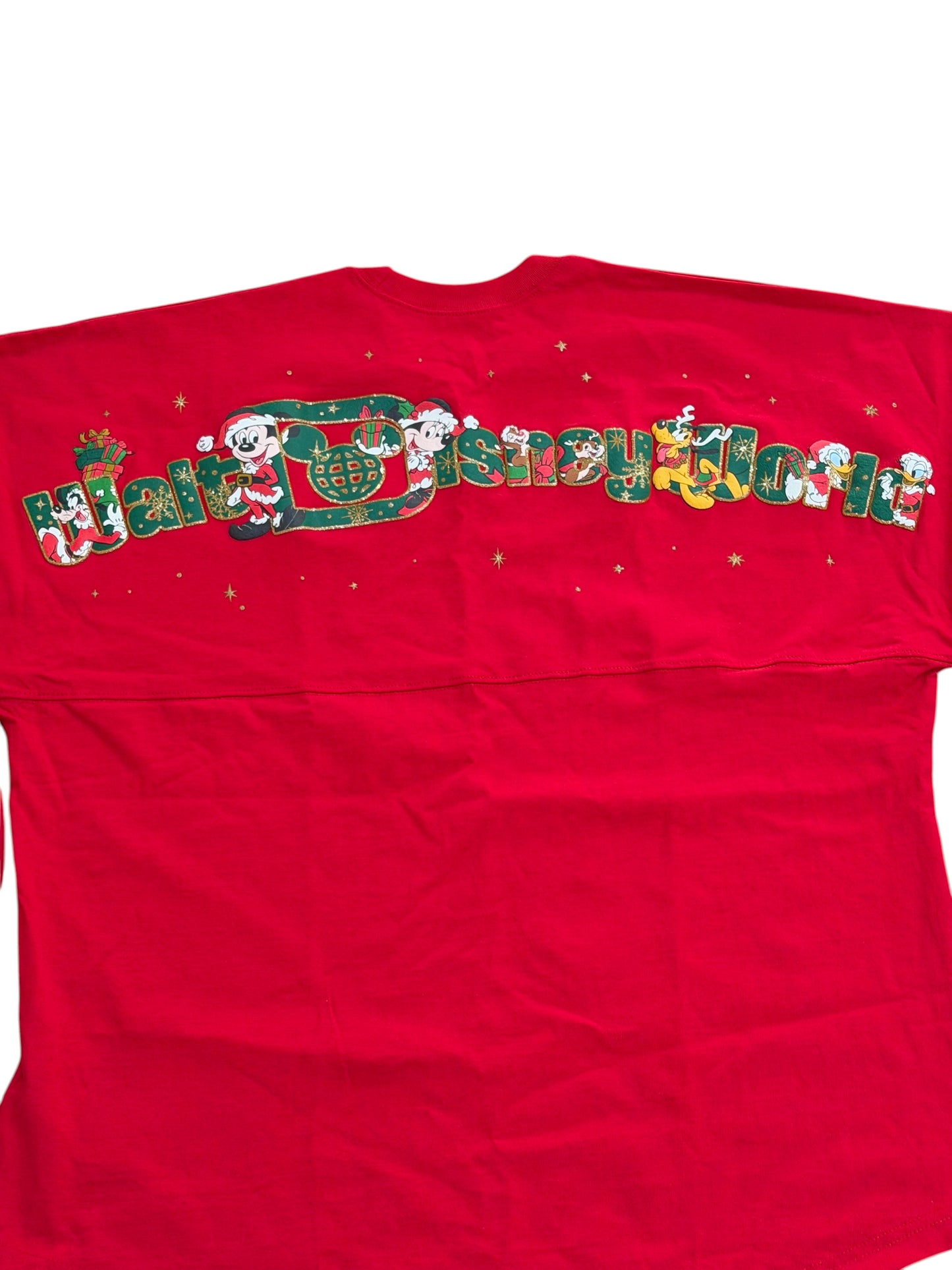 Walt Disney World Mickey & Friends Holiday Christmas Spirit Jersey