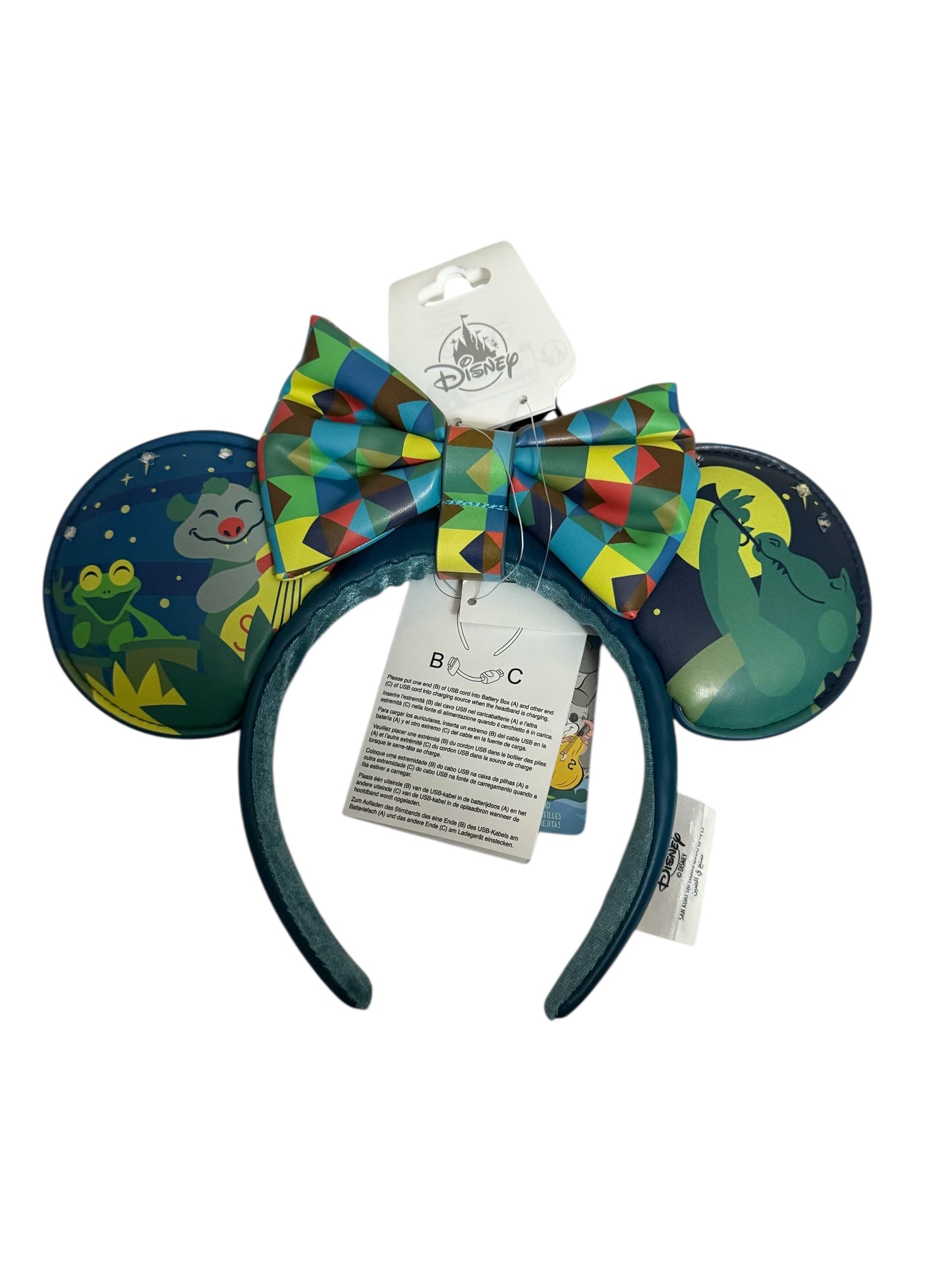 Disney Tiana’s Bayou Adventure Light Up Ears Headband Jazz