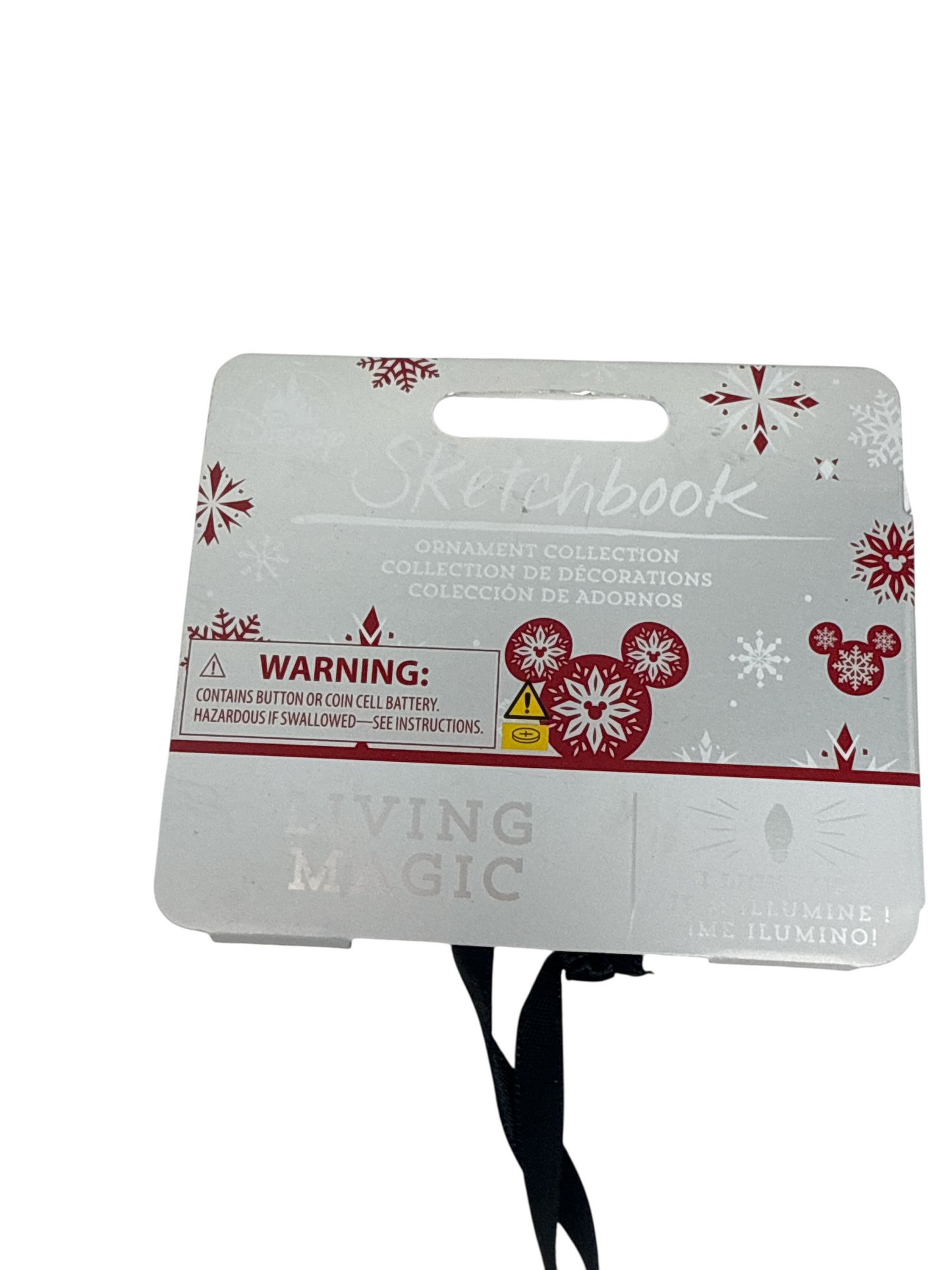 Disney Haunted Mansion Graveyard Sketchbook Ornament-Light Up