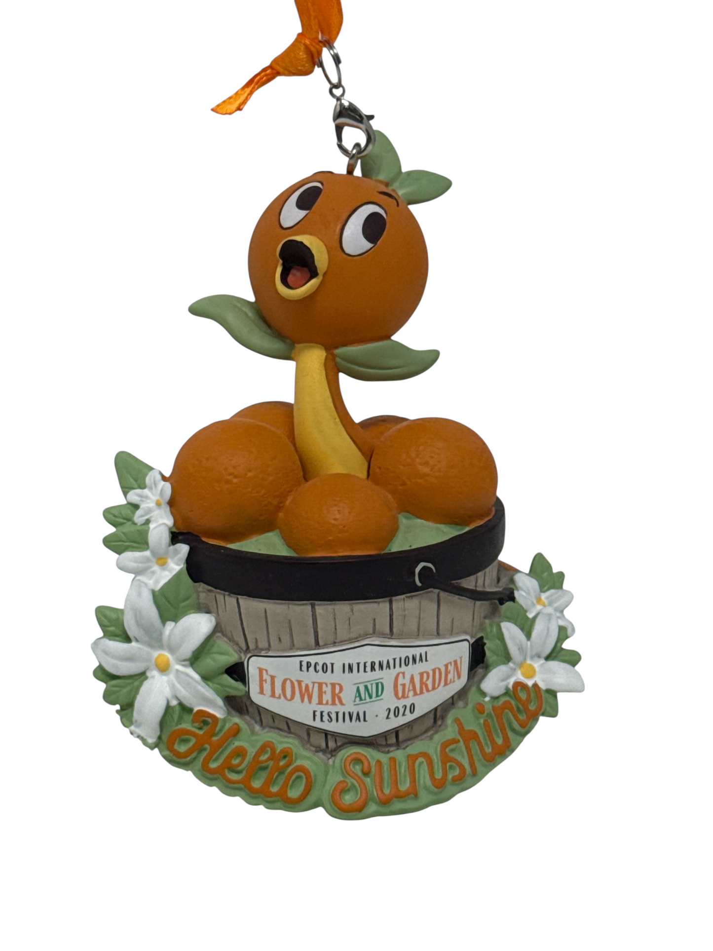 Disney Flower and Garden 2020 Orange Bird Ornament