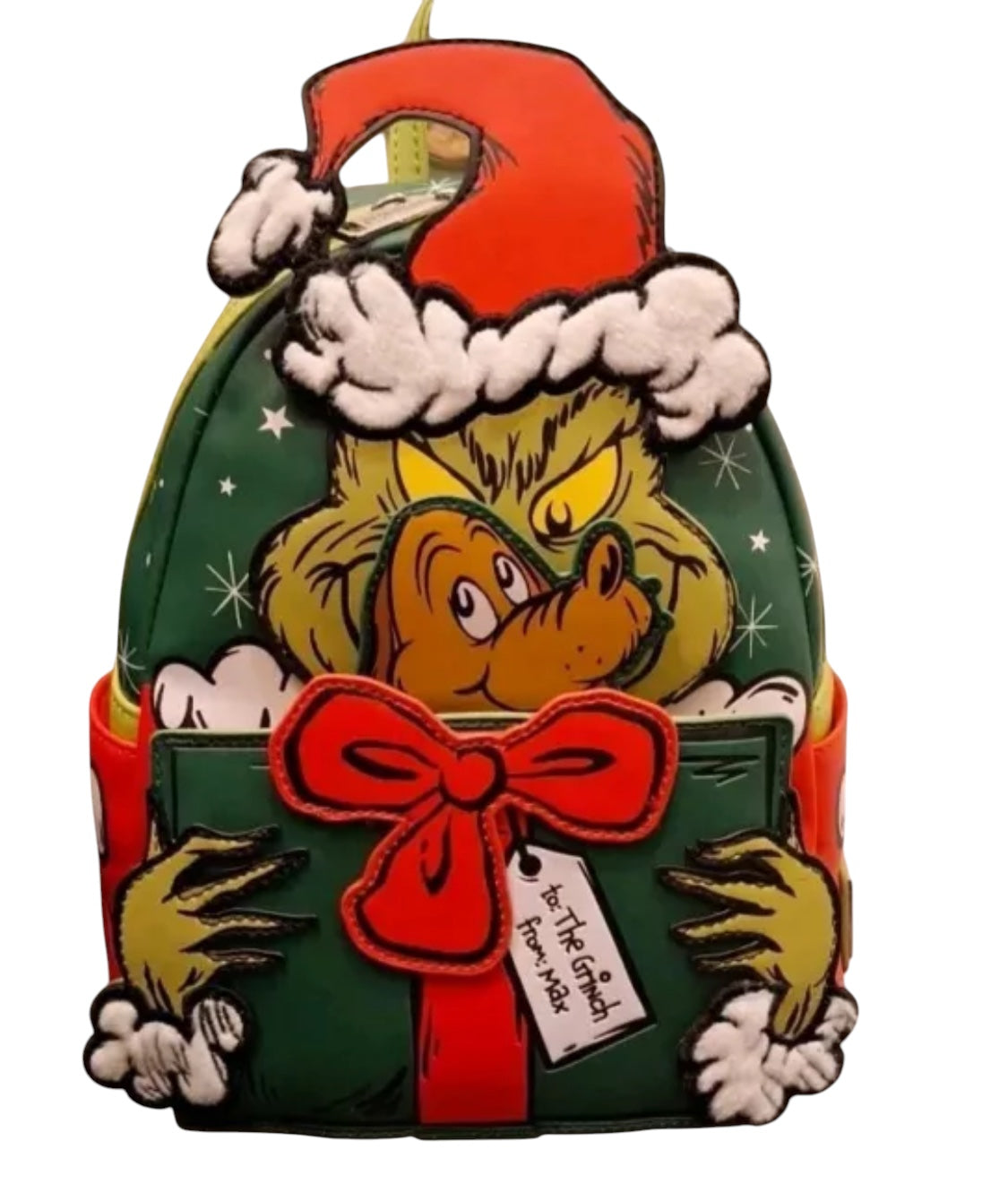 Universal Studios Grinch Max Loungefly Backpack – World of Treasures