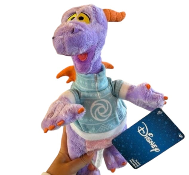 Disney Epcot Festival of Holidays Figment Sweater Plush