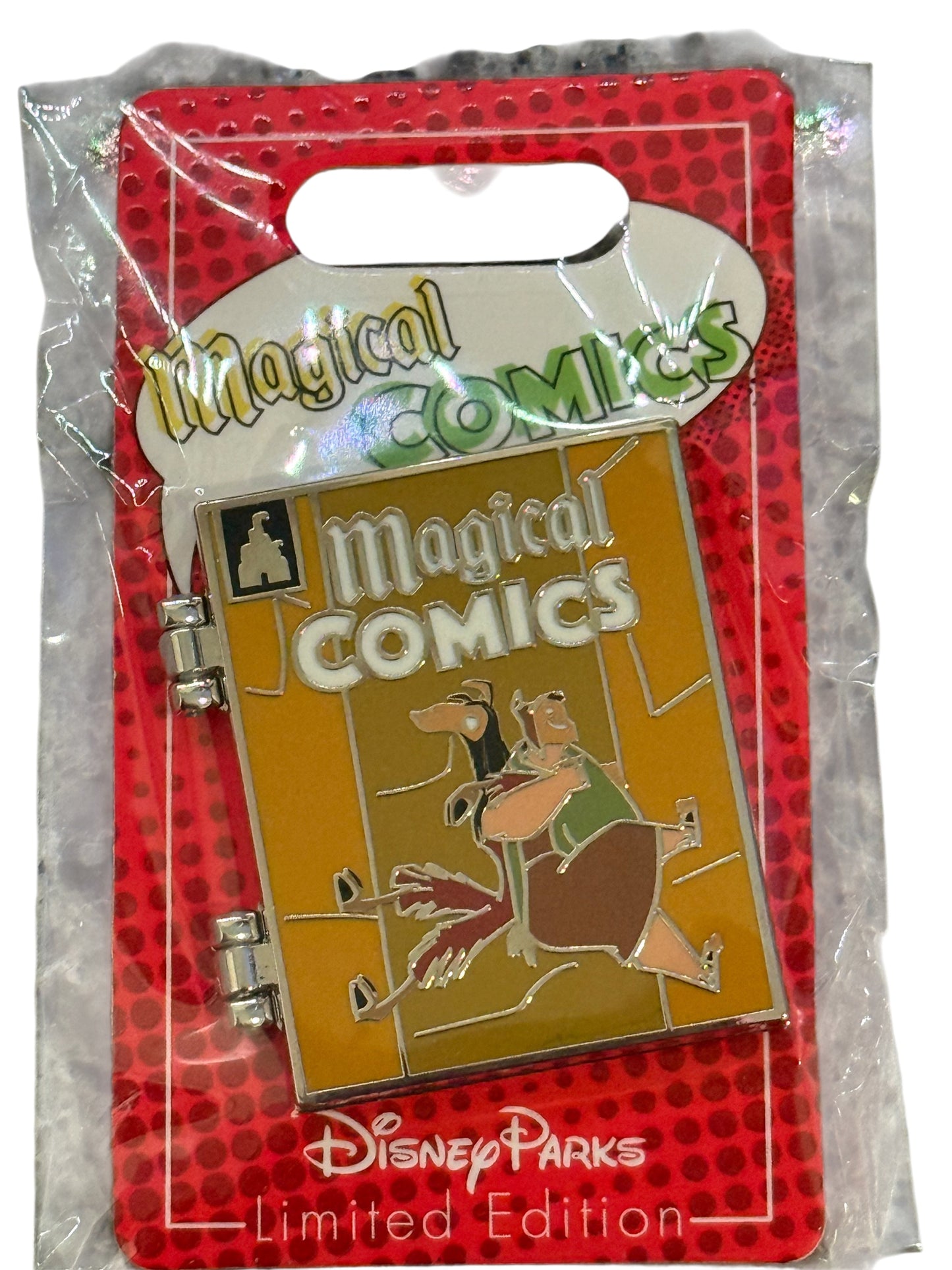 Disney Parks Pin Emperor's New Groove Magical Comic LE 2500 Trading Pin 2021