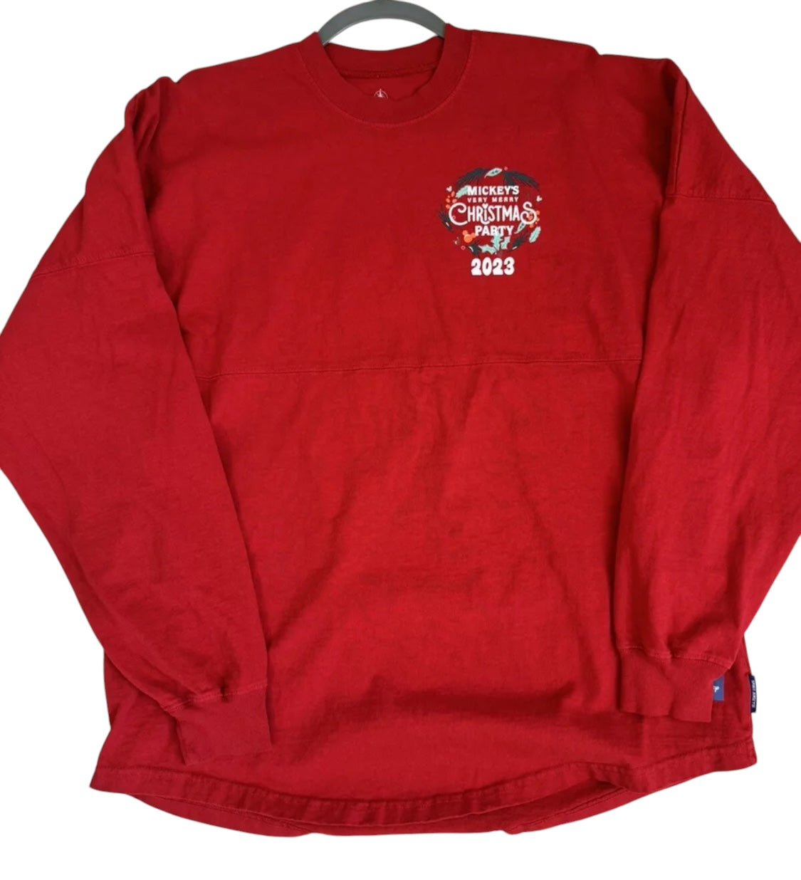 Disney Mickey’s Very Merry Christmas Spirit Jersey 2023 Joy to the World XL