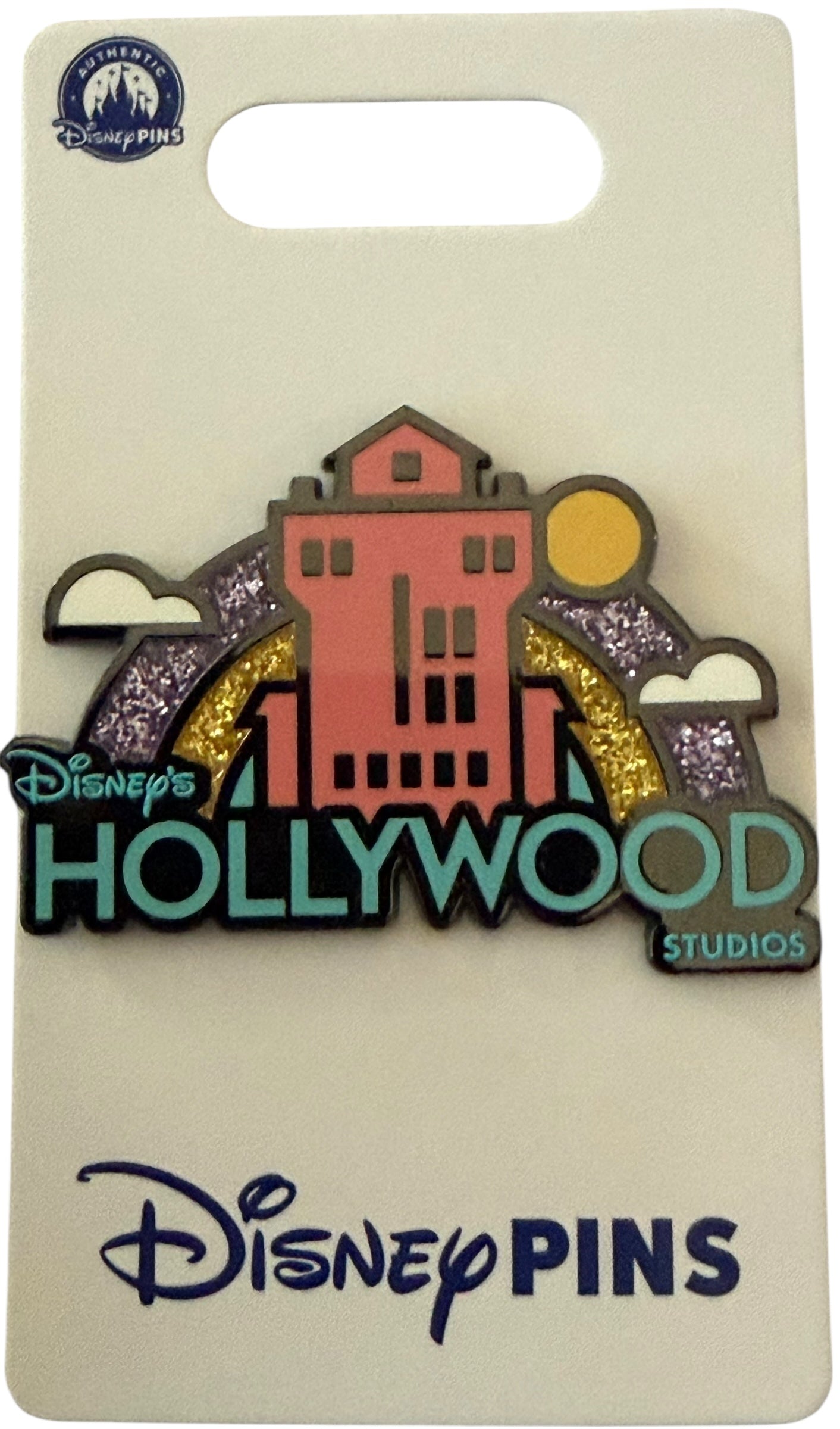 Disney Hollywood Studios Tower Icon Glitter Pin