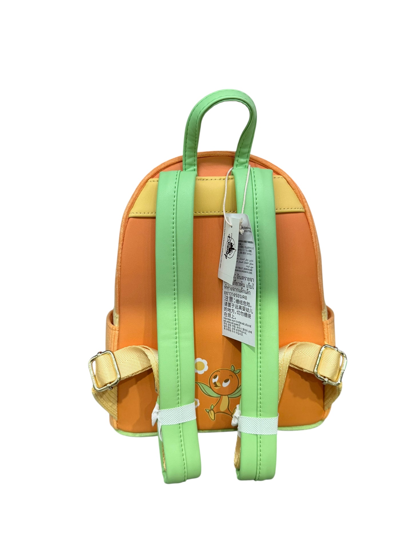 Disney Orange Bird Pastel Corduroy Loungefly Backpack