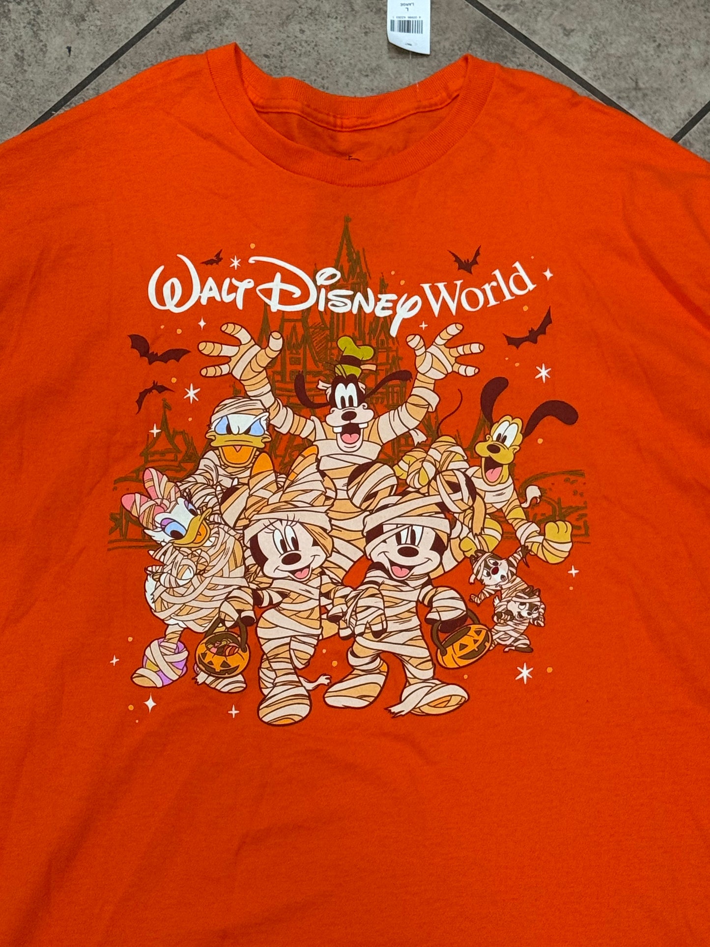 Disney World Mickey & Friends Mummy Halloween Shirt