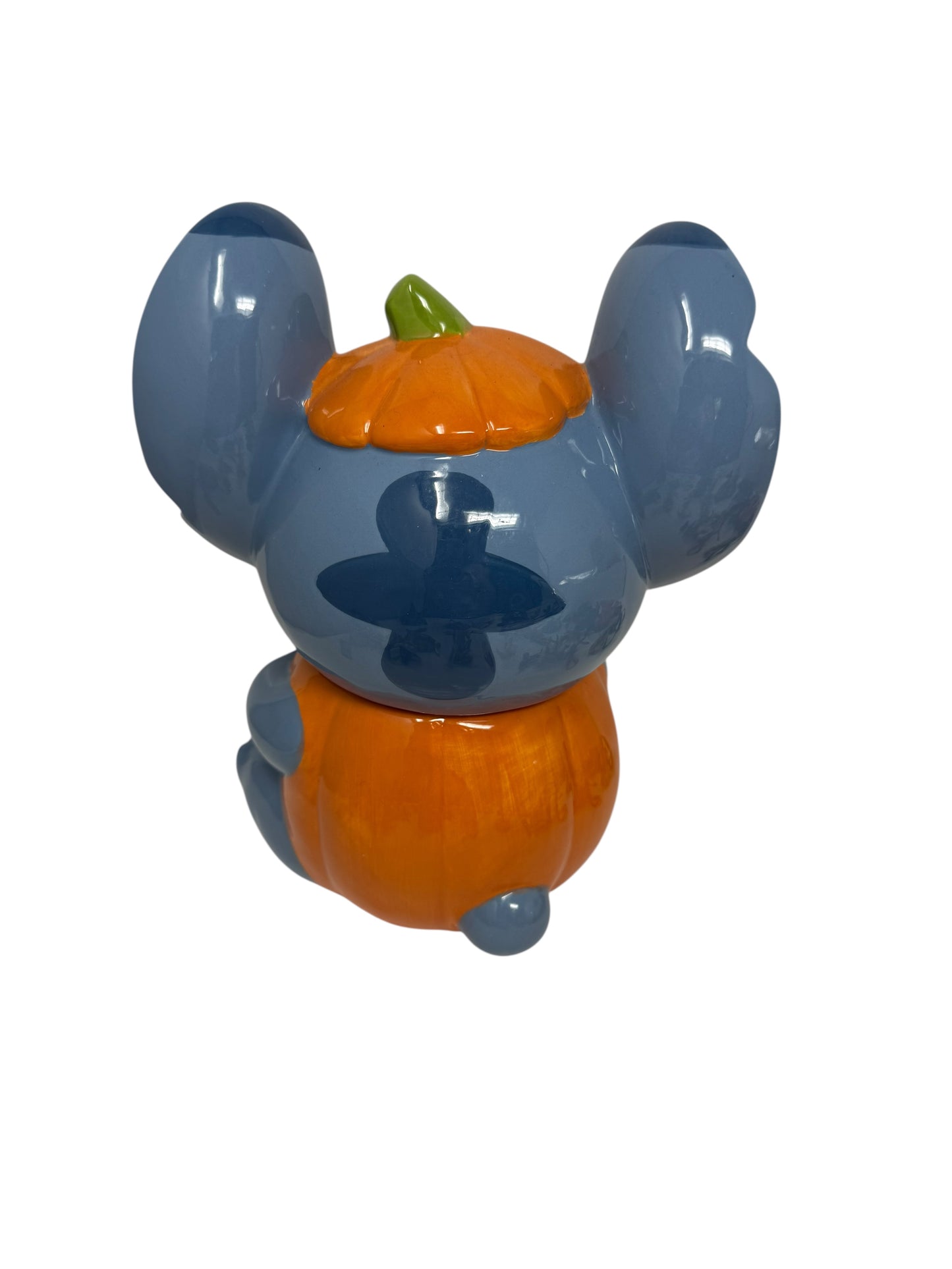 Disney Stitch Pumpkin Cookie Jar