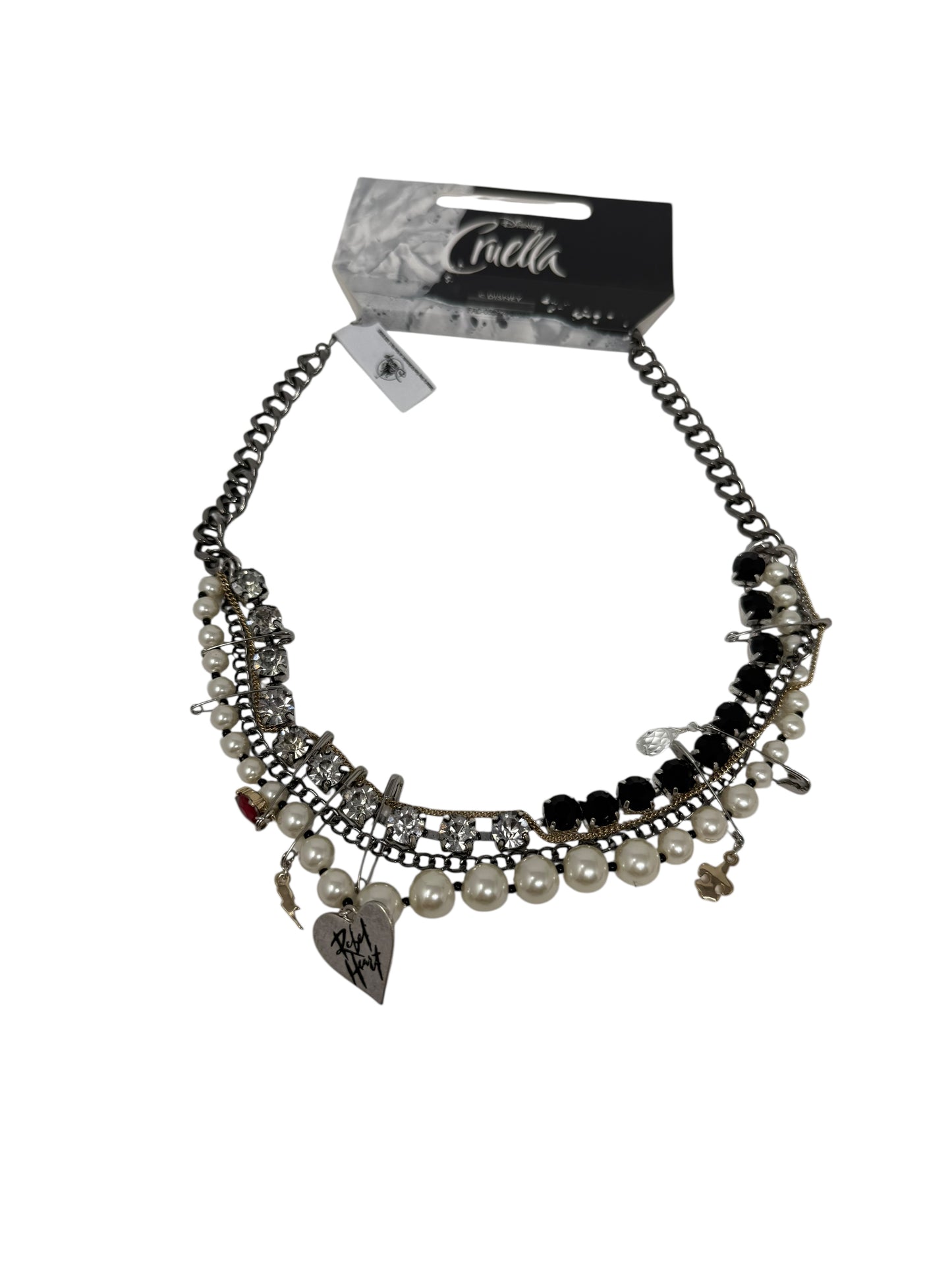 Disney x Betsey Johnson Cruella Necklace