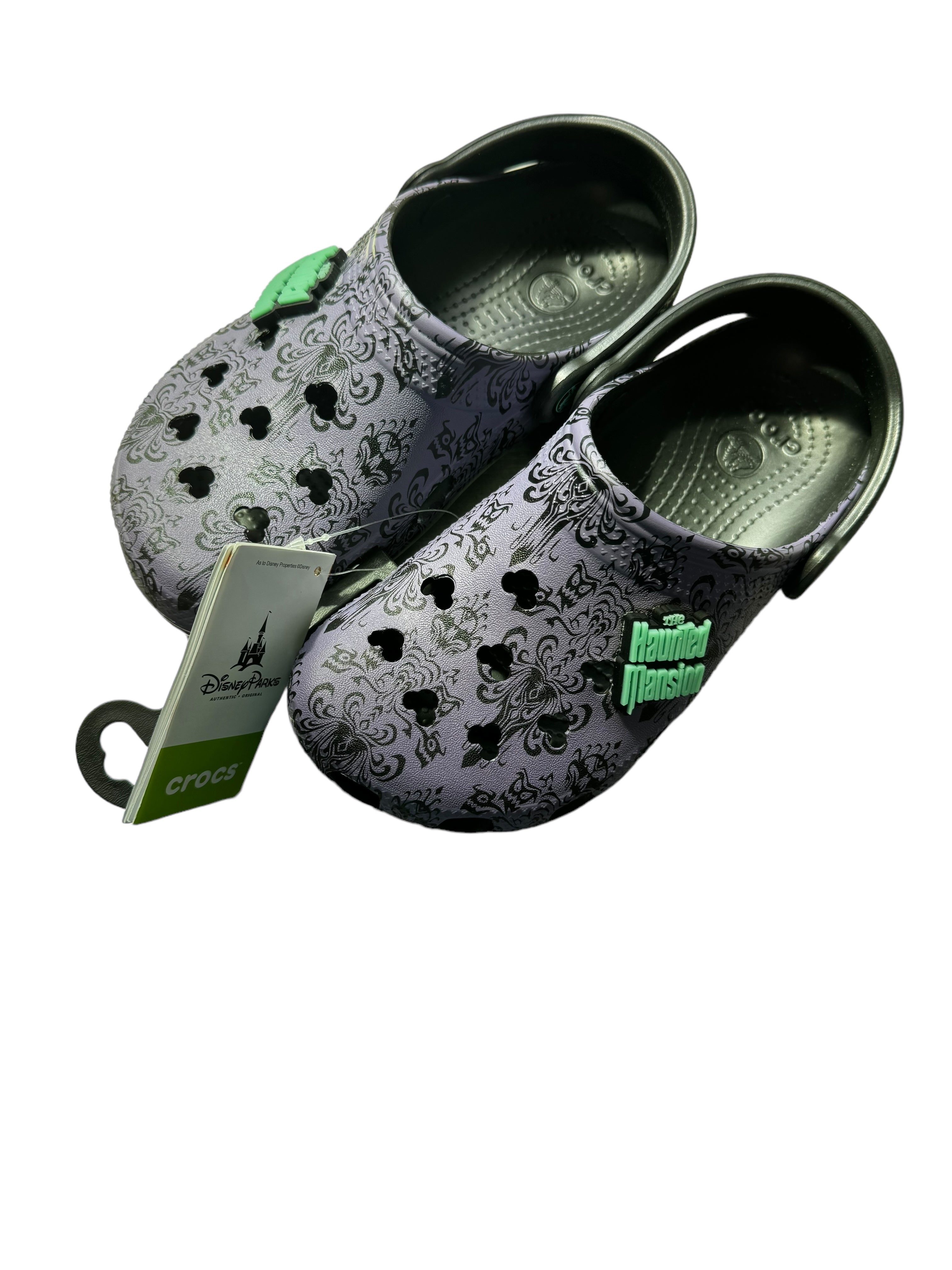 Disney Adult hotsell Crocs - The Haunted Mansion