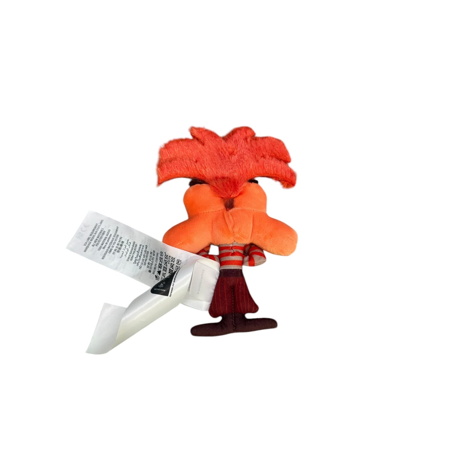 Disney Inside Out Anxiety Plush Keychain Clip