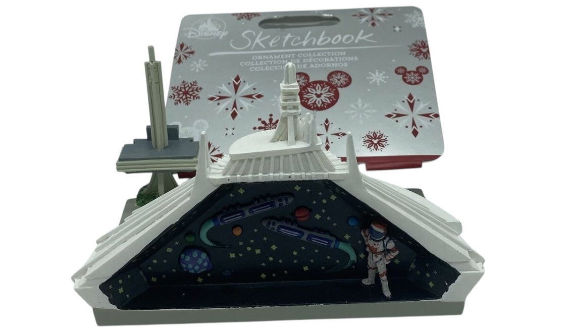 Disney Space Mountain Sketchbook Ornament