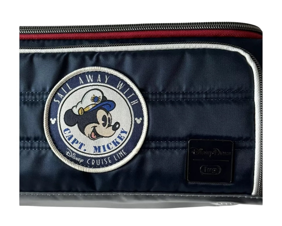 Disney Cruise Line DCL LUG TROLLEY Toiletry Bag Sail Away Ashley Eckstein Bret Iwan 2024