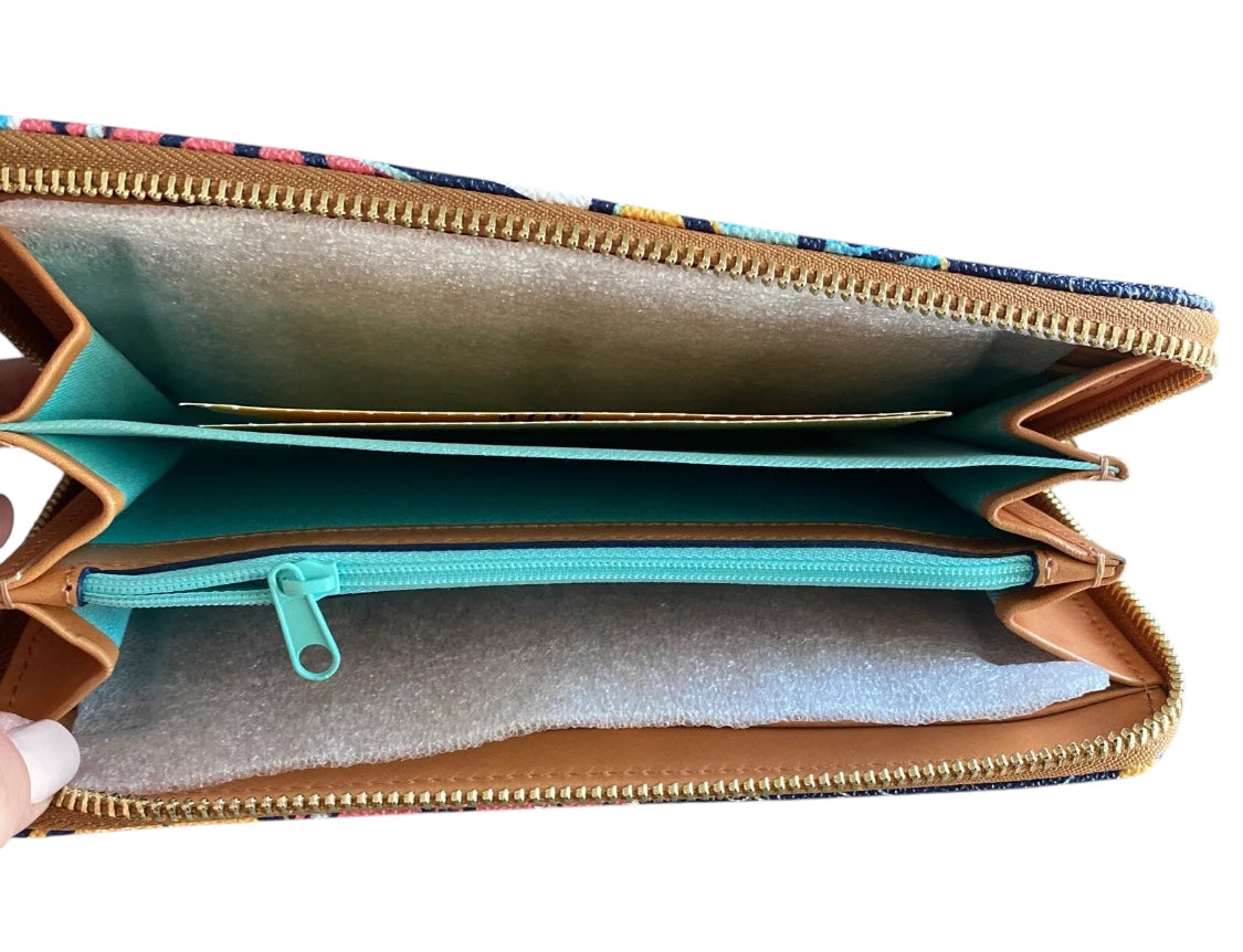 Disney Cruise Line DCL Dooney & Bourke Wallet Wristlet Sticker Magic Meets The Sea NWT