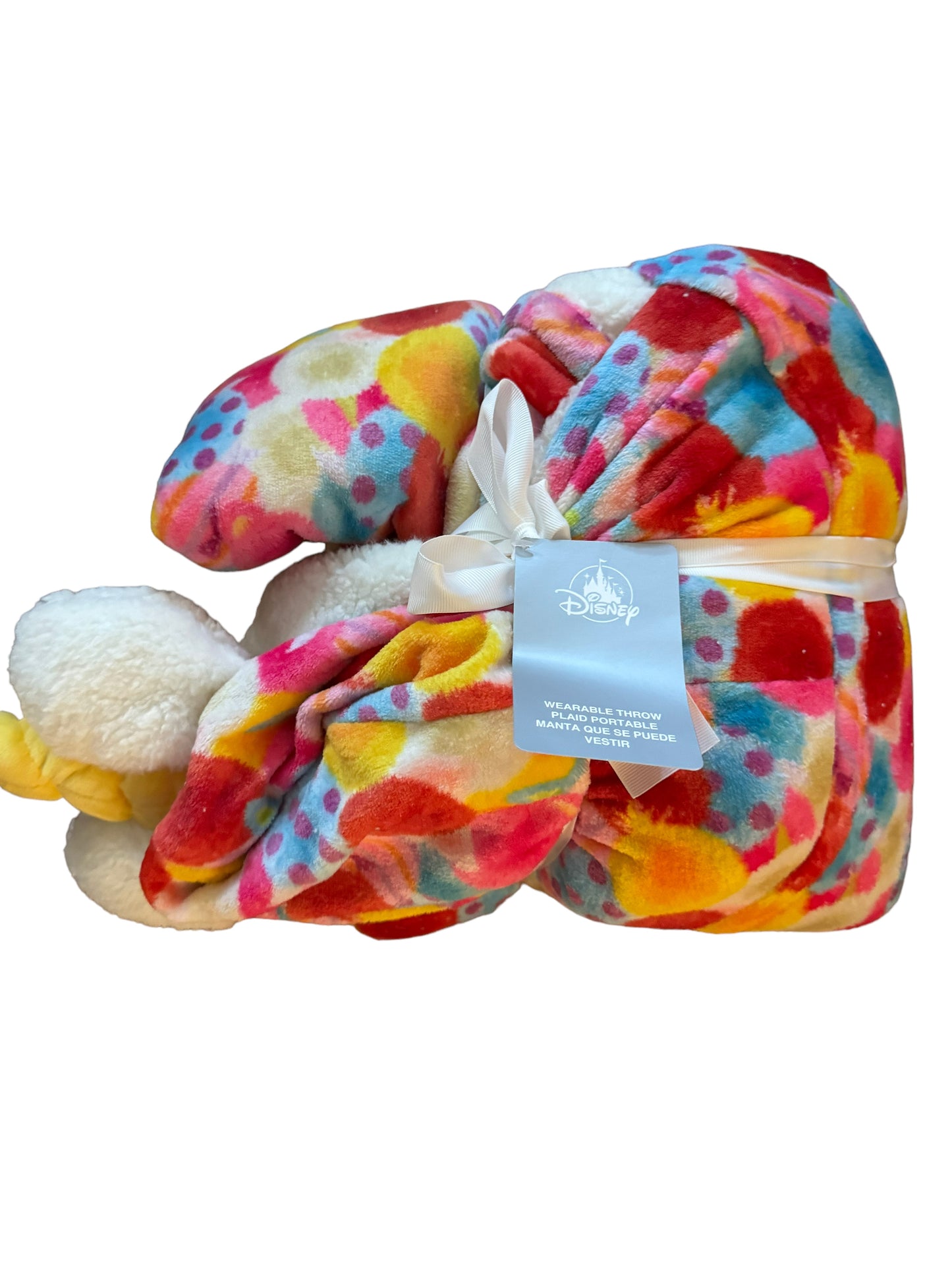 Disney Fuzzy Hooded Pom Blanket - Pixar Buttercup Unicorn