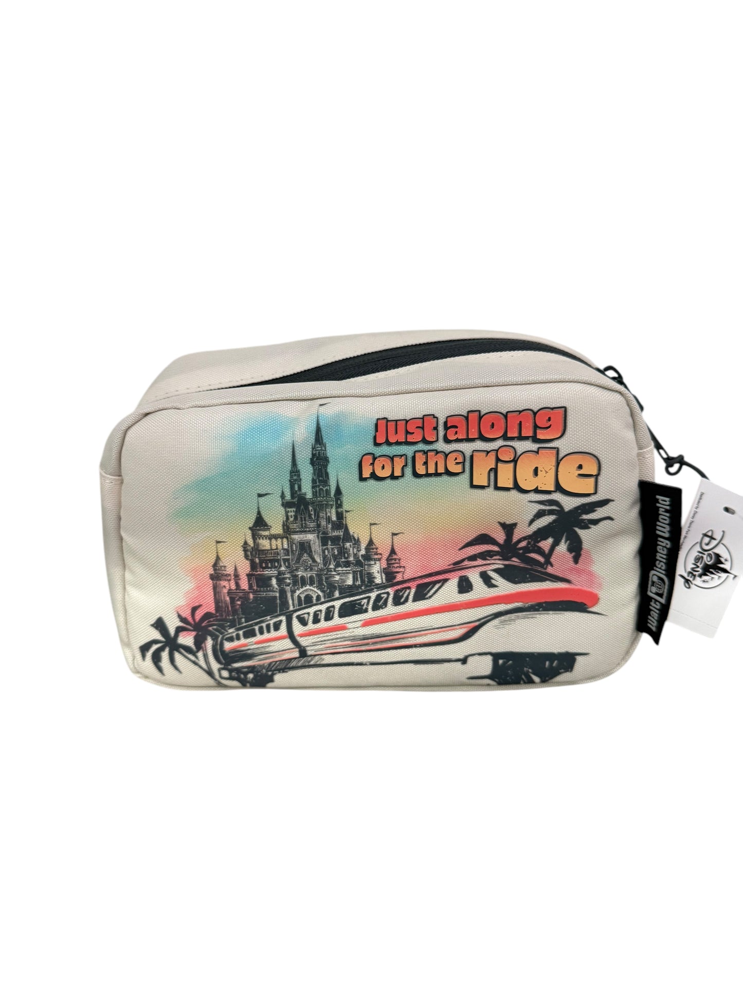 Walt Disney World Castle Monorail Belt Bum Bag Fanny Pack