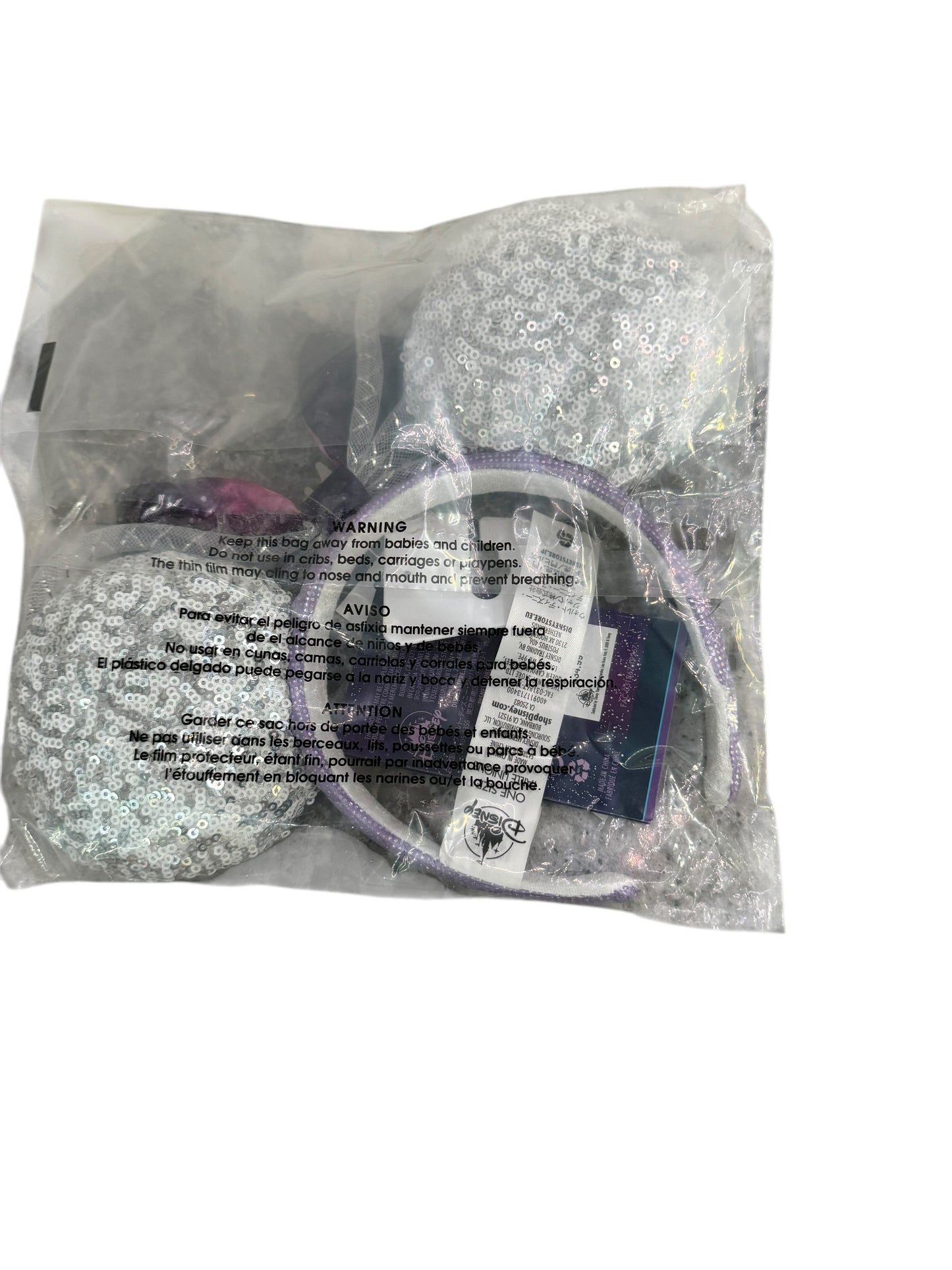 Disney Minnie Main Attraction Space Mountain Ears Headband-RARE