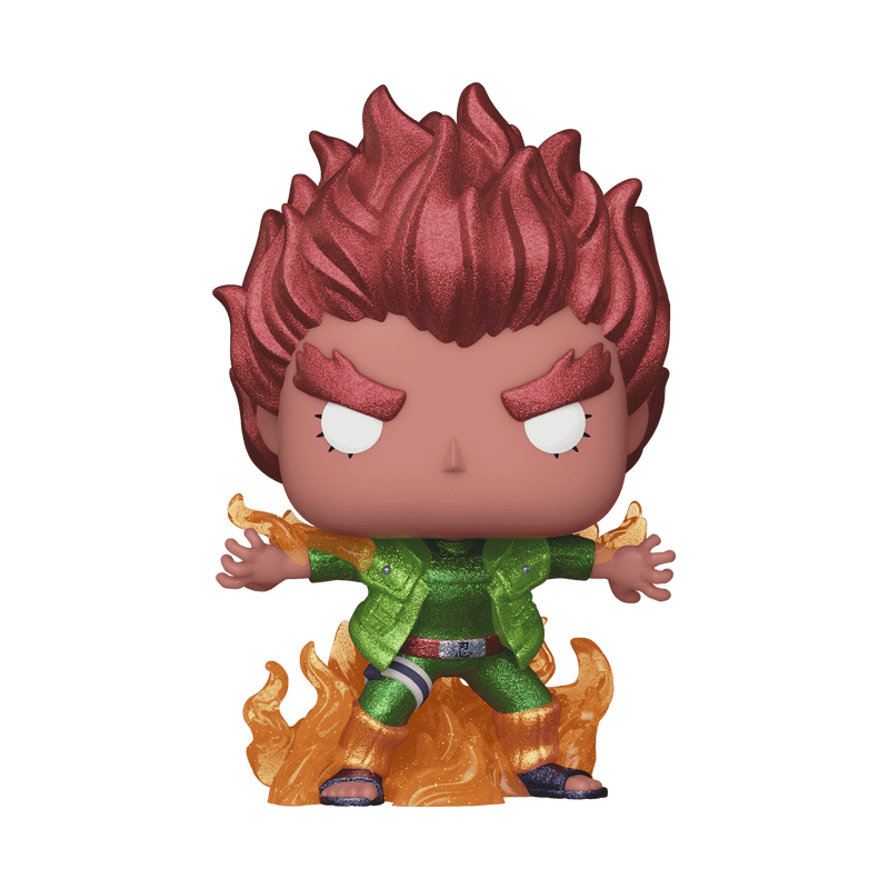 NYCC Limited Edition Naruto Shippuden Might Guy (Eight Inner Gates) Pop! & Bag Bundle
