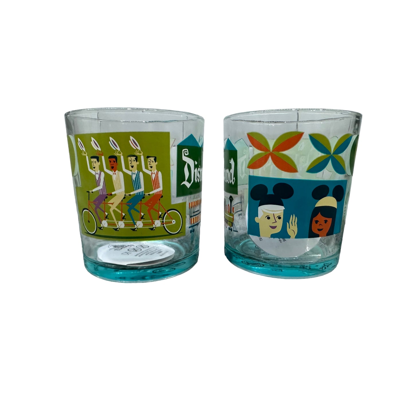 Disneyland Shag Dapper Dan Rocks Short Drinking Glass