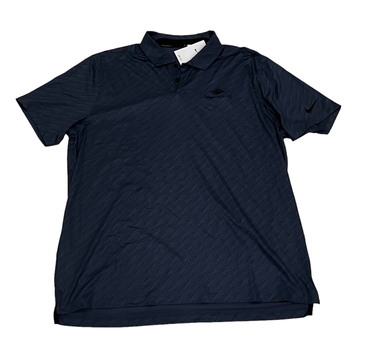 Disney Cruise Line DCL Nike Dri Fit Polo Shirt Large