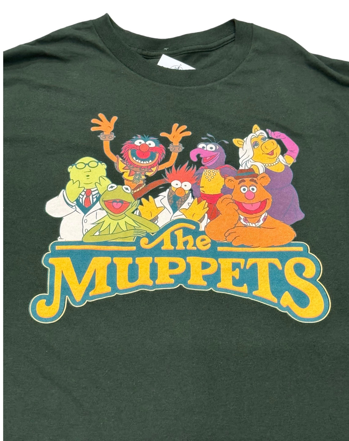 Disney The Muppets Green Shirt XL