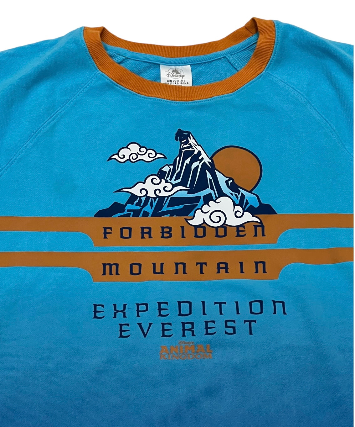 Disney Animal Kingdom Expedition Everest Forbidden Mountain Pullover Large