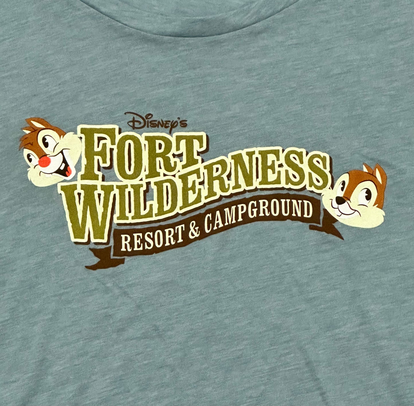 Disney Fort Wilderness Resort Chip n Dale Ladies Shirt