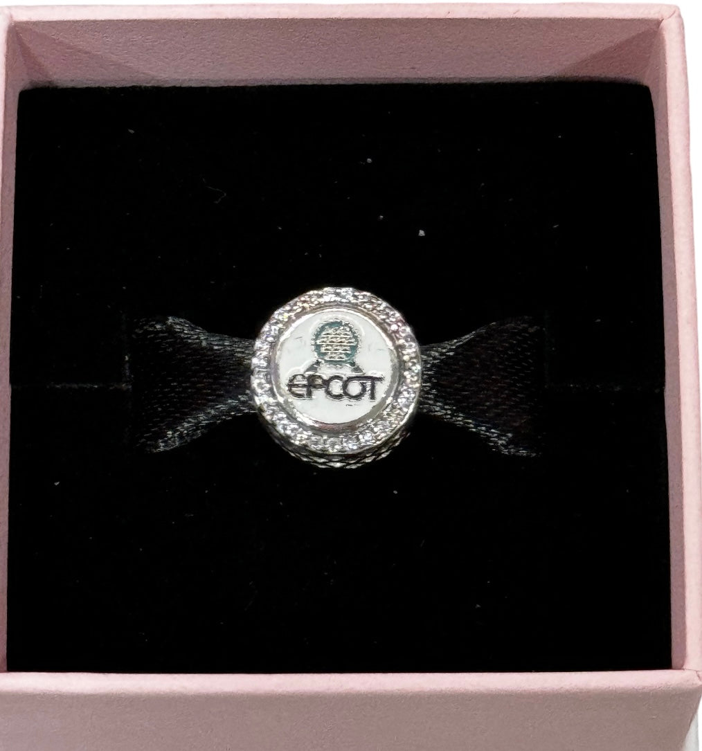 Disney shops parks exclusive epcot spaceship earth pendant charm