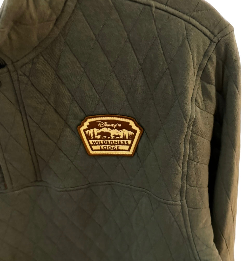 Disney Wilderness Lodge Quarter Zip Quilted Pullover