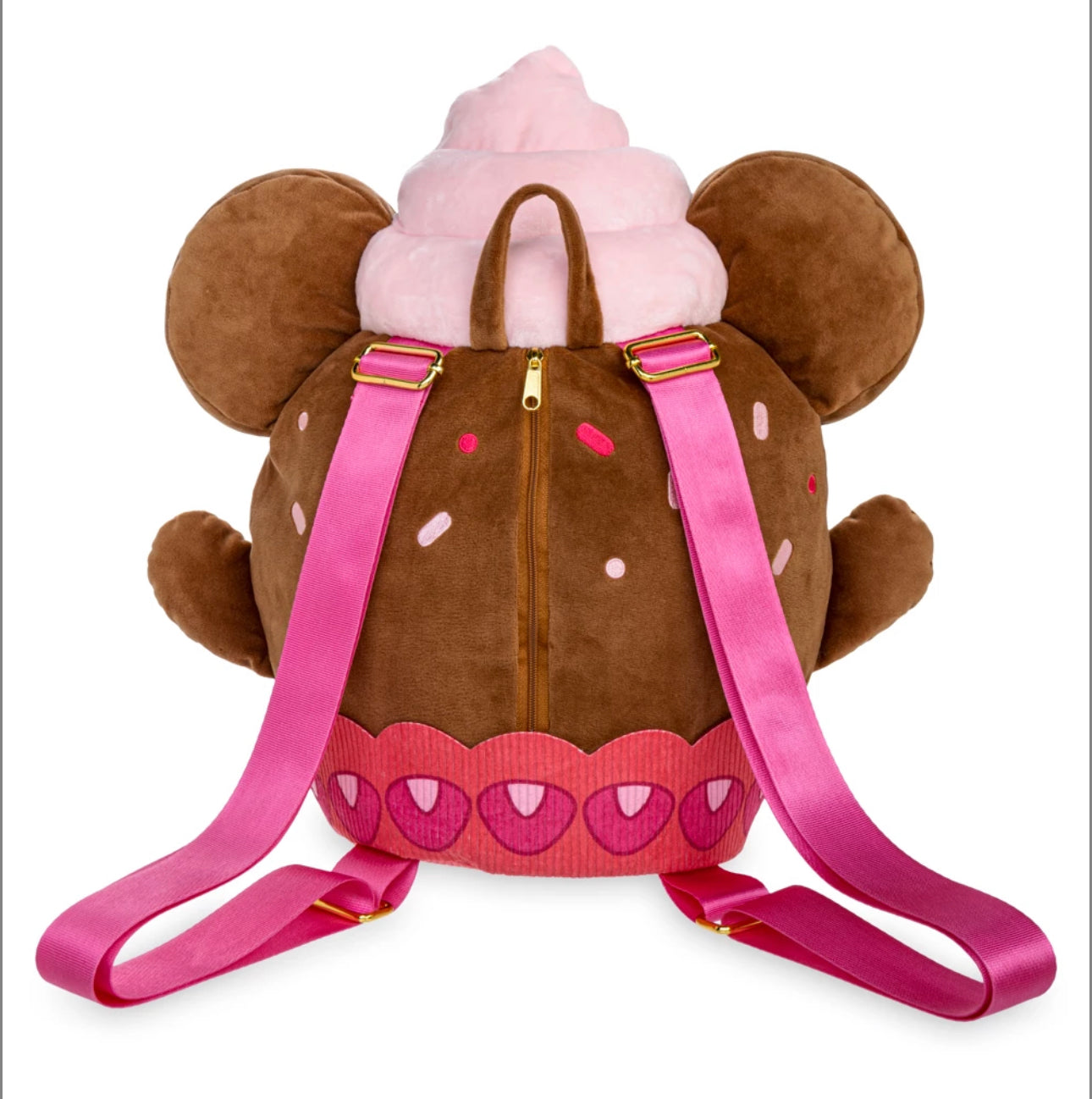 Disney Munchlings Minnie Cupcake Plush Backpack