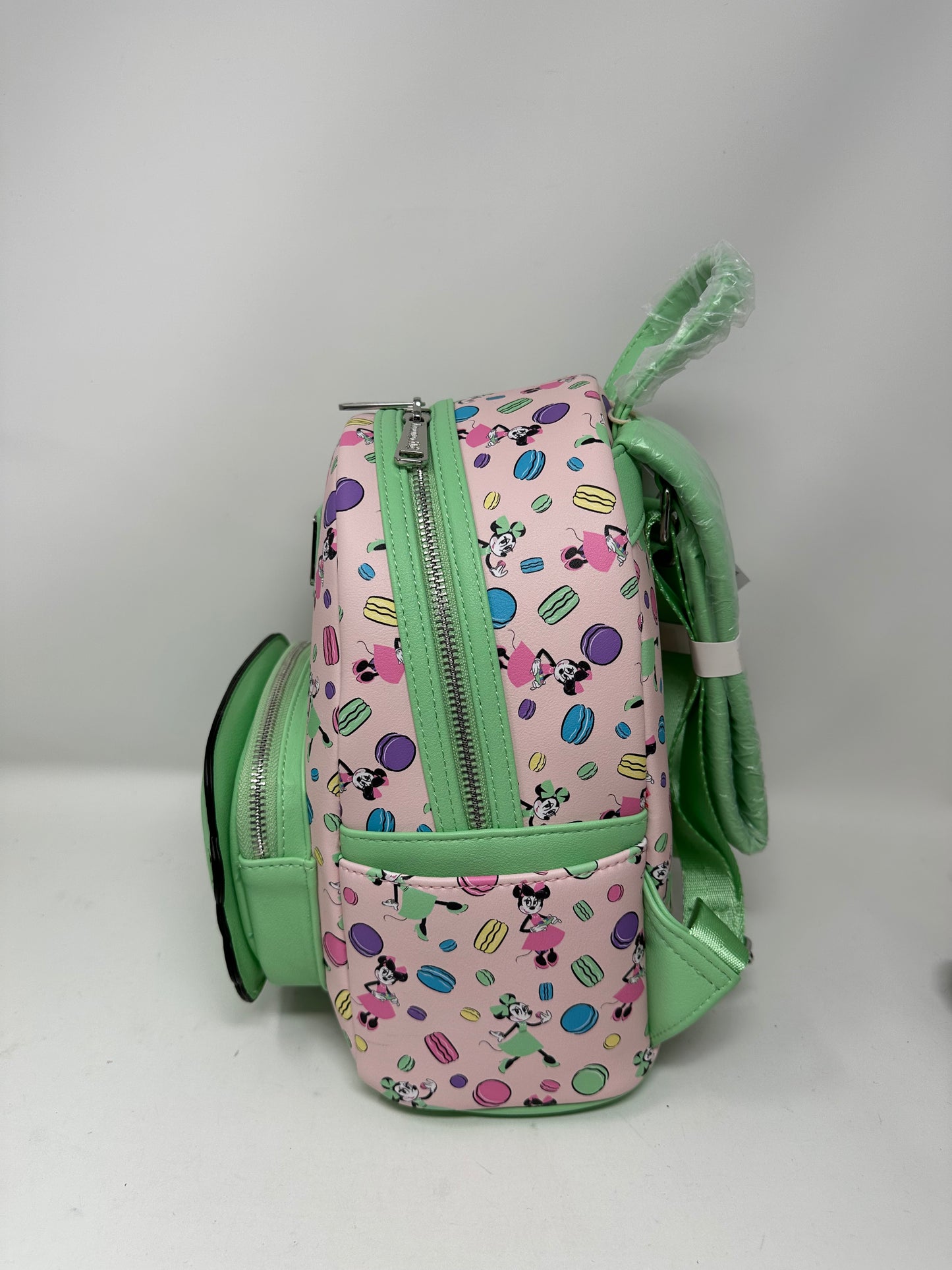 Disney Epcot France Minnie Macaron Loungefly Backpack Purse