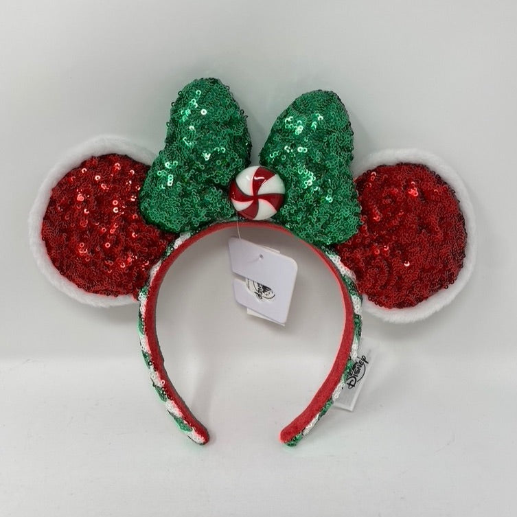 Disney Minnie Mouse Peppermint Twist Ear Headband