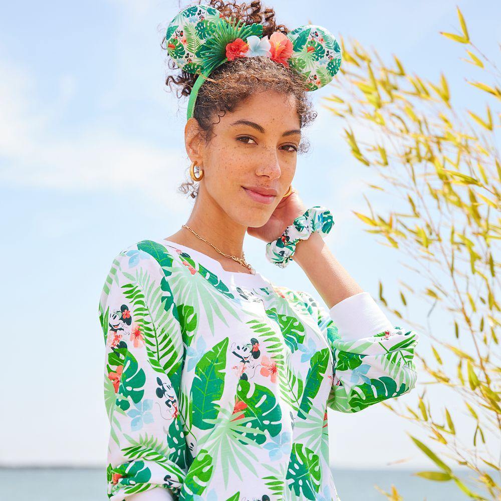 Disney Mickey and Minnie Mouse Tropical Pullover for Women - World of Treasures