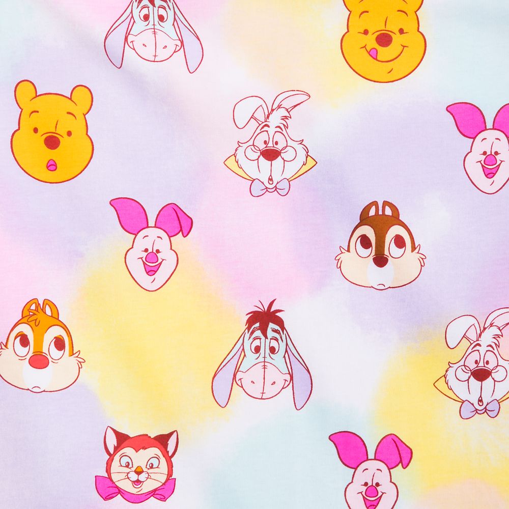 Disney Winnie the Pooh Tie Dye Dress for Women Small