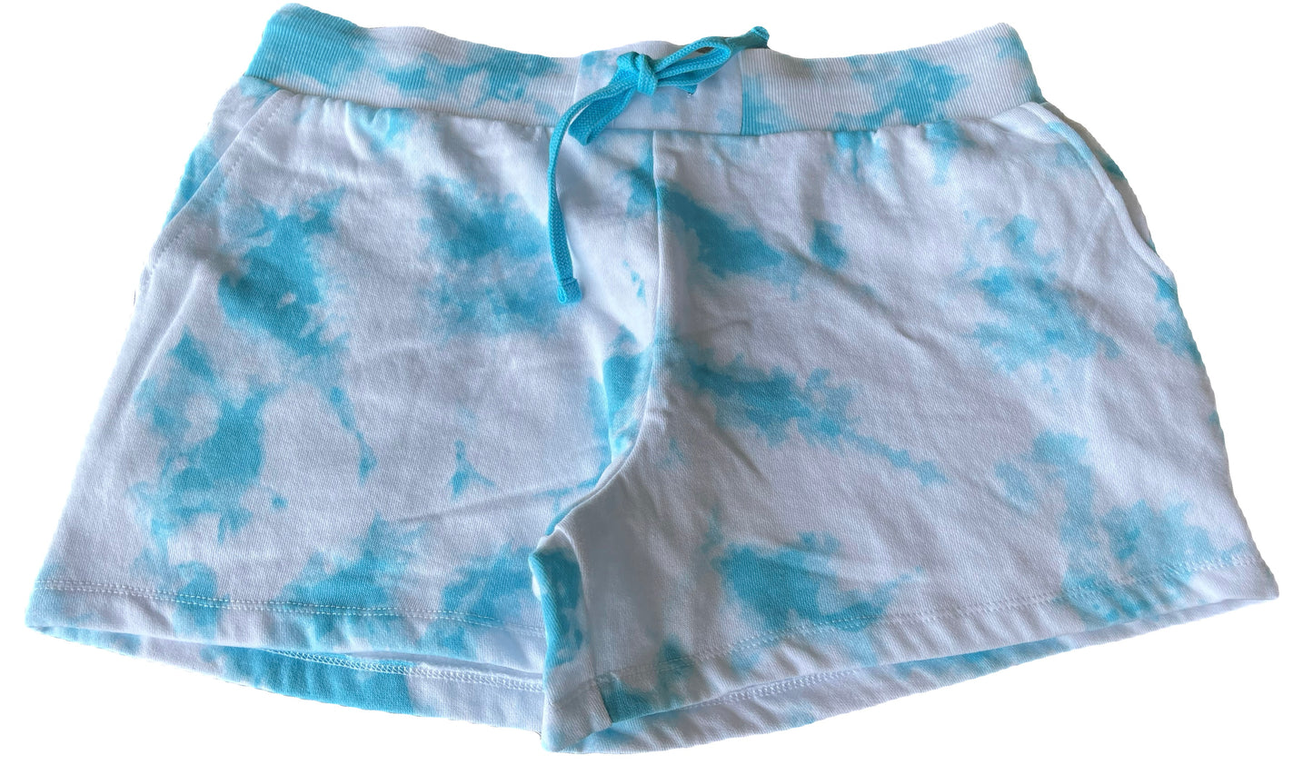 Walt Disney World Tie Dye Shorts for Adults – Blue Large