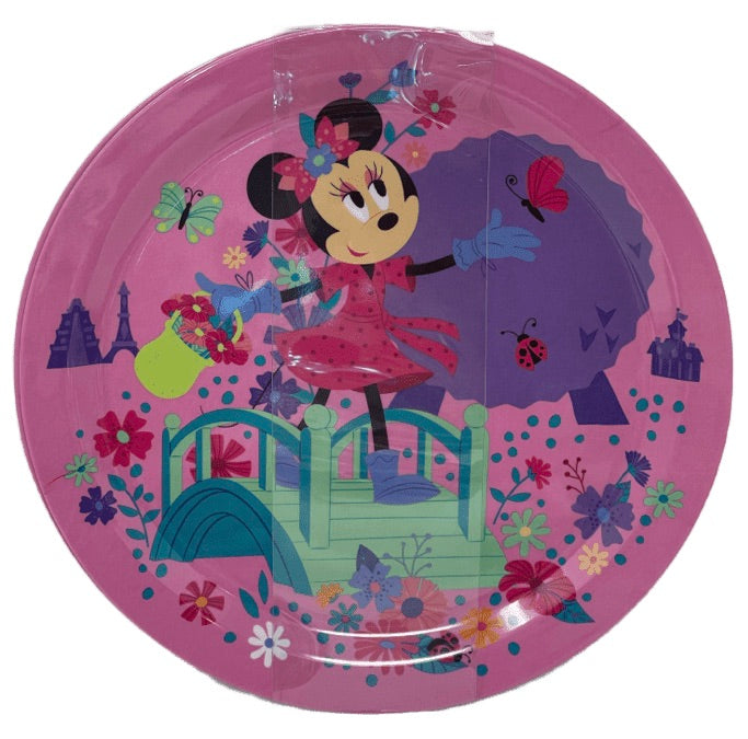 Disney Epcot 2021 Flower and Garden Festival Minnie 2 Pack Plates