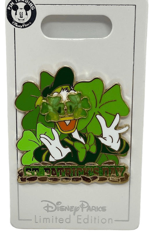Disney Donald St. Patrick’s Day 2021 Pin-Limited Edition