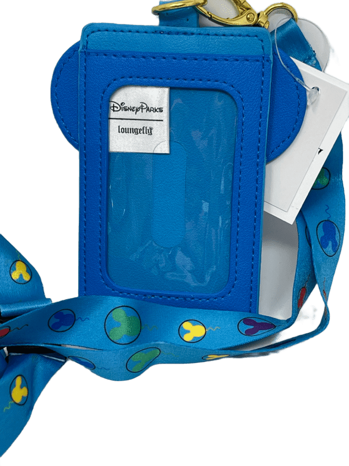 Disney Mickey Balloon Lanyard ID Credit Card Holder by Loungefly